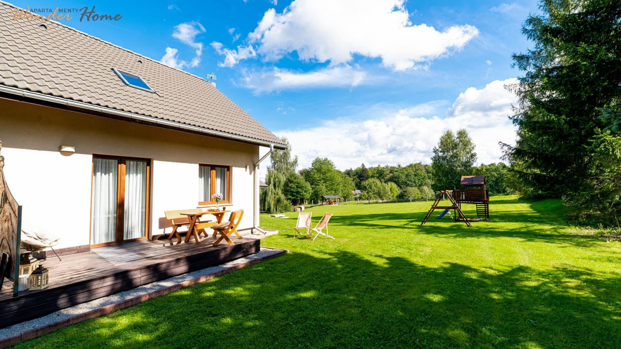 Apartamenty Czerwony Dworek - Duzy Teren Zielony, Plac Zabaw, Miejsce Na Grilla I Staw Z Mozliwoscia Wedkowania, Boisko Mysłakowice Kültér fotó